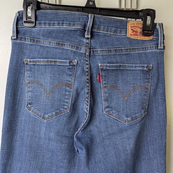 Levi's Strauss 315 Shaping Bootcut Denim Jeans Size 28 - Picture 5 of 9